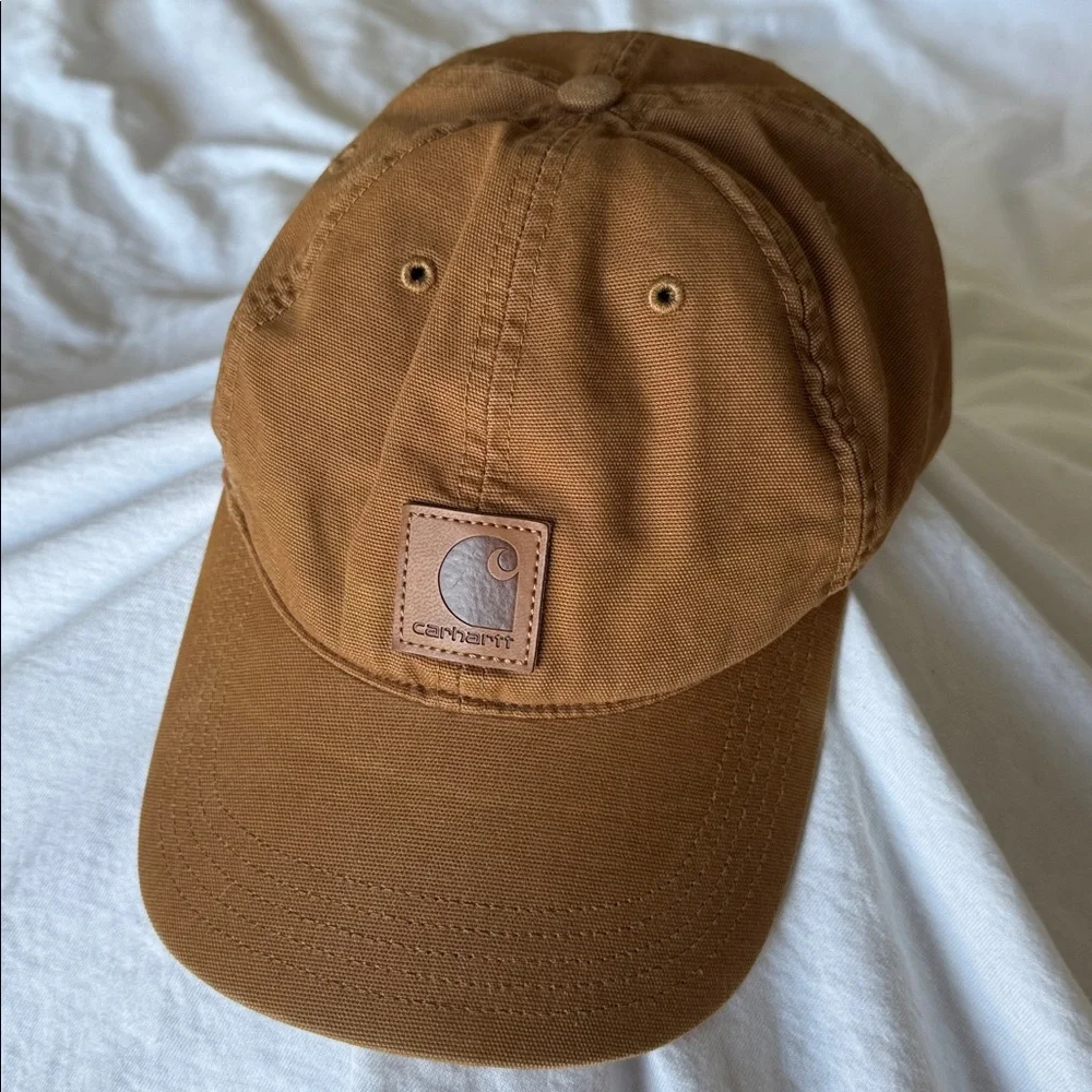 Carhartt Men’s Cotton Canvas Odessa Hat Cap in Carhartt Brown.  Unisex